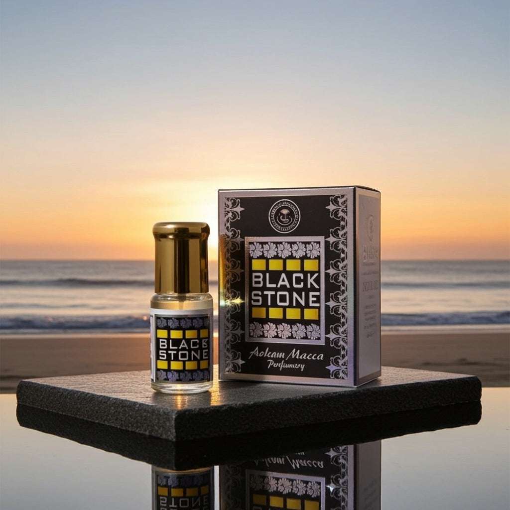 ARHAM ATTAR BLACK STONE 3ml-(COMBO 2PCS) - Unisex