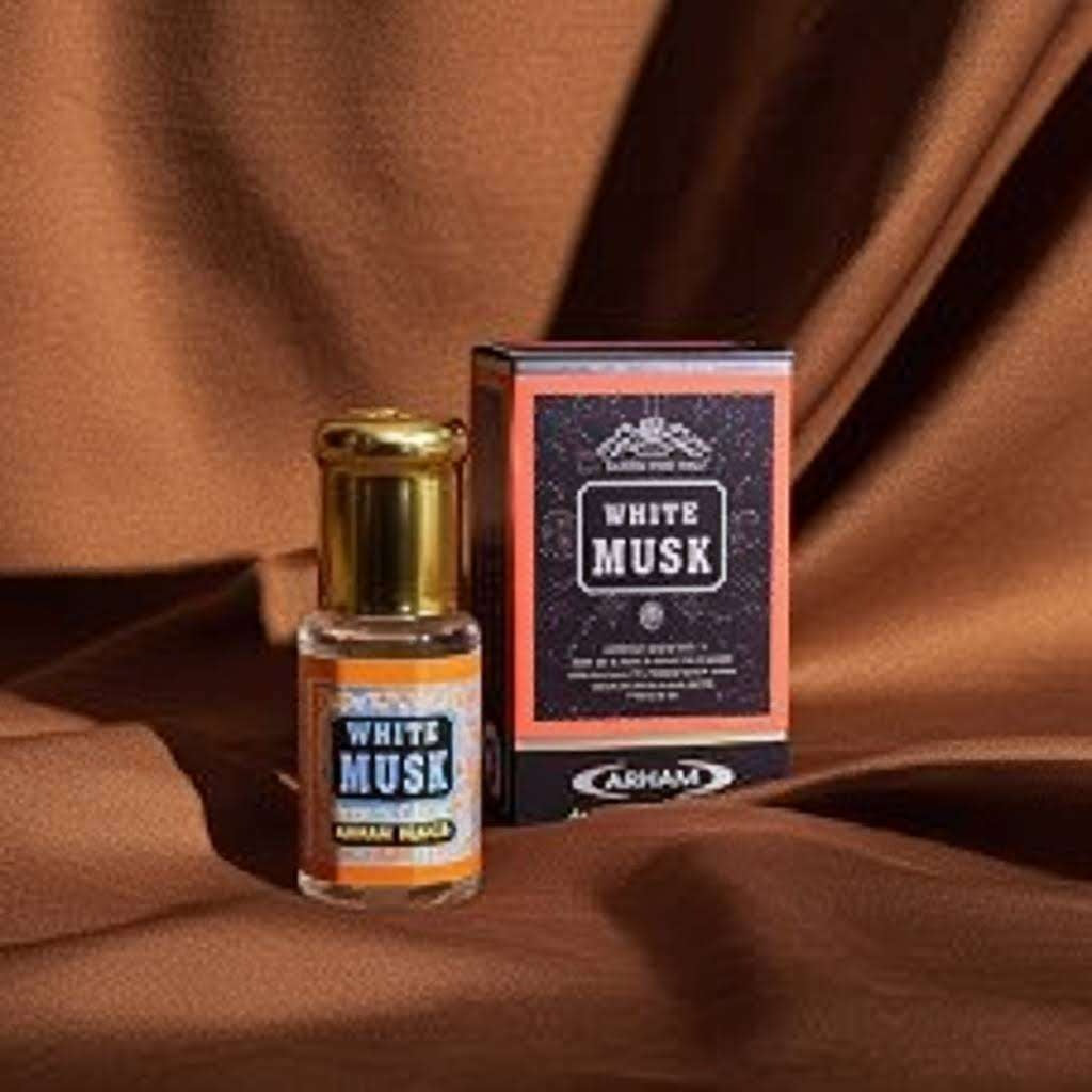 ARHAM ATTAR WHITE MUSK 3ml-(COMBO 2PCS) - Unisex