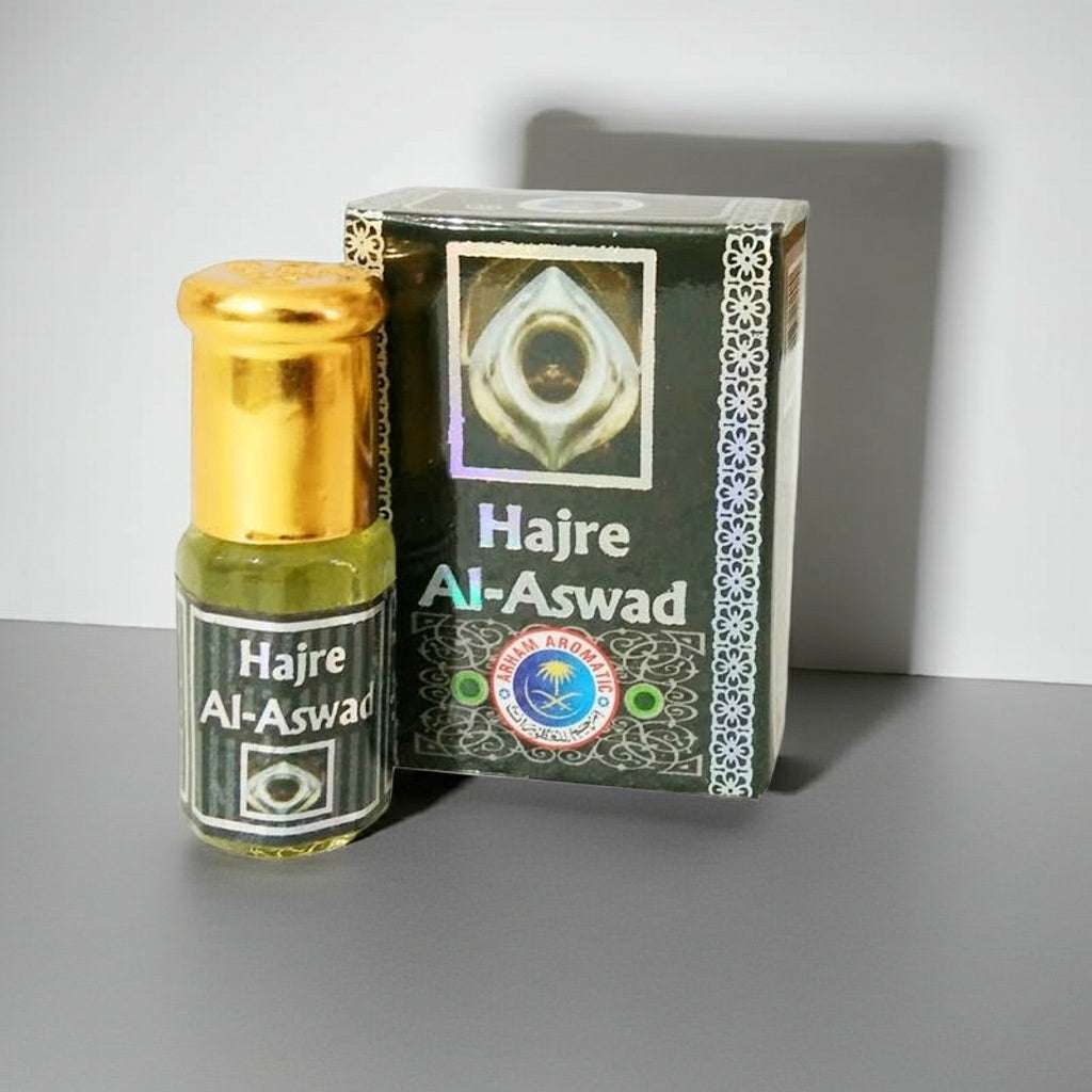 ARHAM ATTAR HAJRE ASWAD 3ml-(COMBO 2PCS) - Unisex